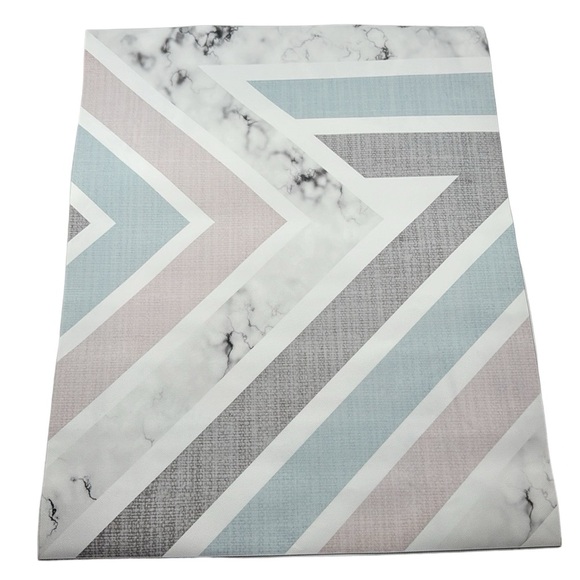 Set of 4 Unframed Abstract Geometric Canvas Prints - Modern Wall Art 16x20 in - Picture 4 of 13